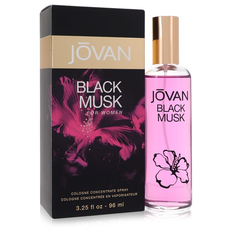 ג'ובאן Jovan Black Musk Cologne Concentrate Spray By Jovan [ייבוא מקביל]