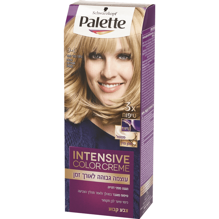 Schwarzkopf palette hair color | Intense Color