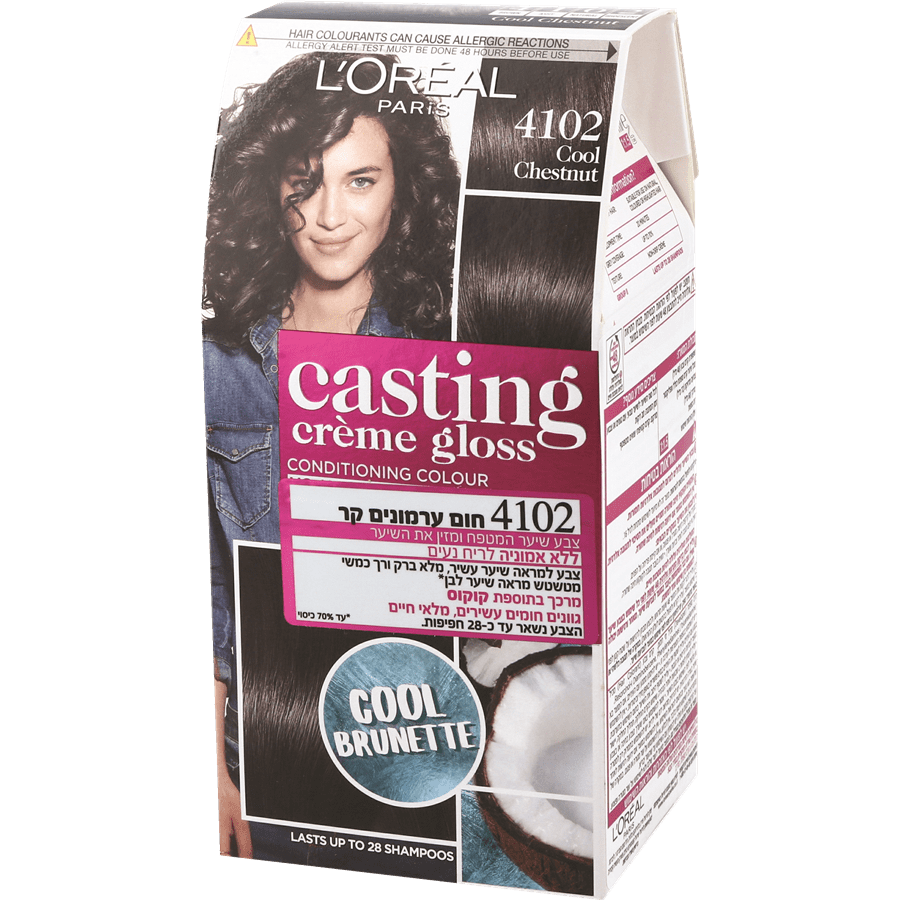 Casting color cream tone on tone without ammonia Casting Laurel Paris 