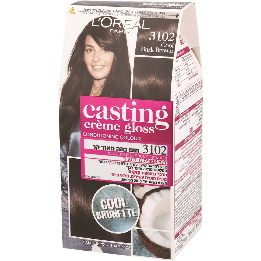 Casting color cream tone on tone without ammonia Casting Laurel Paris 