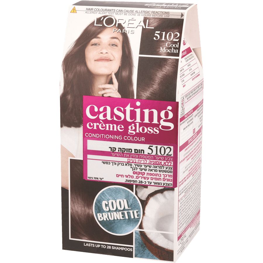 Casting color cream tone on tone without ammonia Casting Laurel Paris 