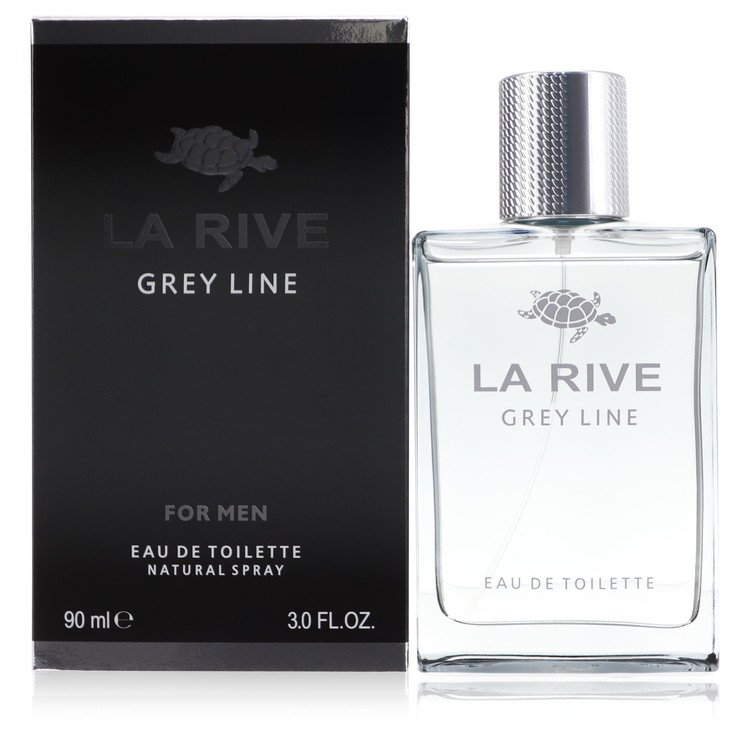 לה רייב La Rive Grey Line Eau De Toilette Spray By La Rive [ייבוא מקביל]