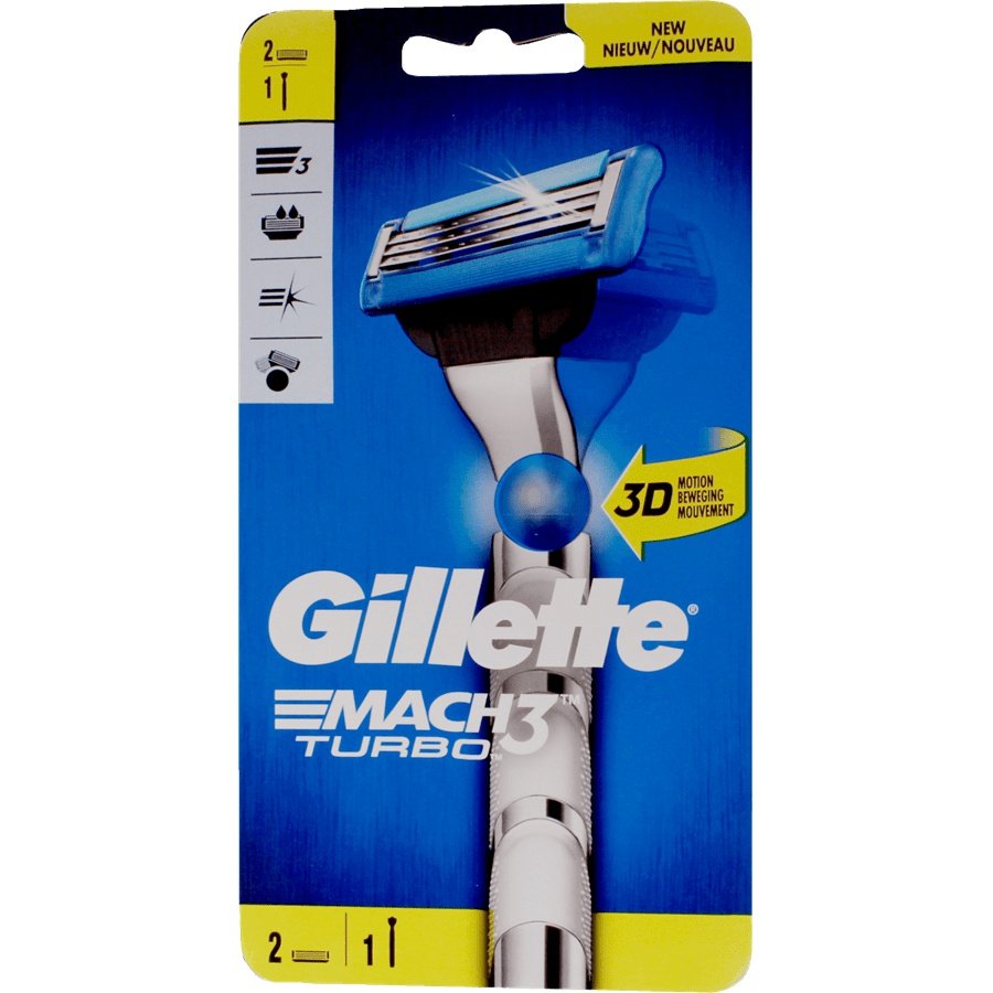 GILLETTE MACH3 TURBO, מכשיר גילוח