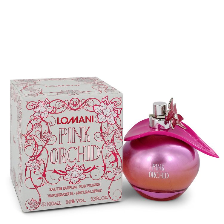 לומאני Lomani Pink Orchid Eau De Parfum Spray By Lomani [ייבוא מקביל]