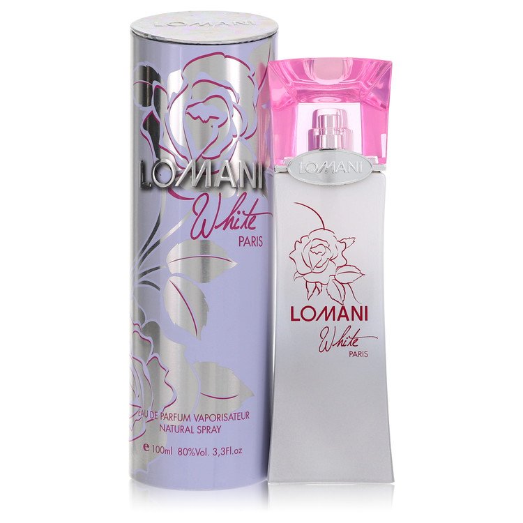לומאני Lomani White Eau De Parfum Spray By Lomani [ייבוא מקביל]