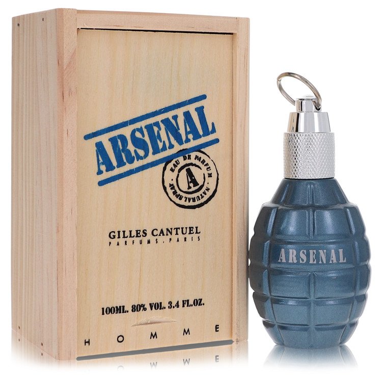 ז'יל קנטואל Arsenal Blue Eau De Parfum Spray By Gilles Cantuel [ייבוא מקביל]