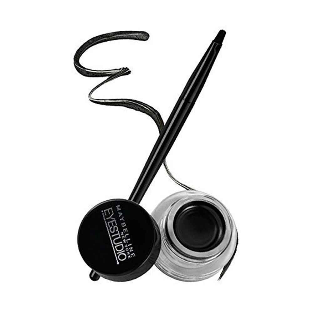 מייבלין MAYBELLINE Eye Studio Lasting Drama Gel אייליינר - Blackest Black 950.