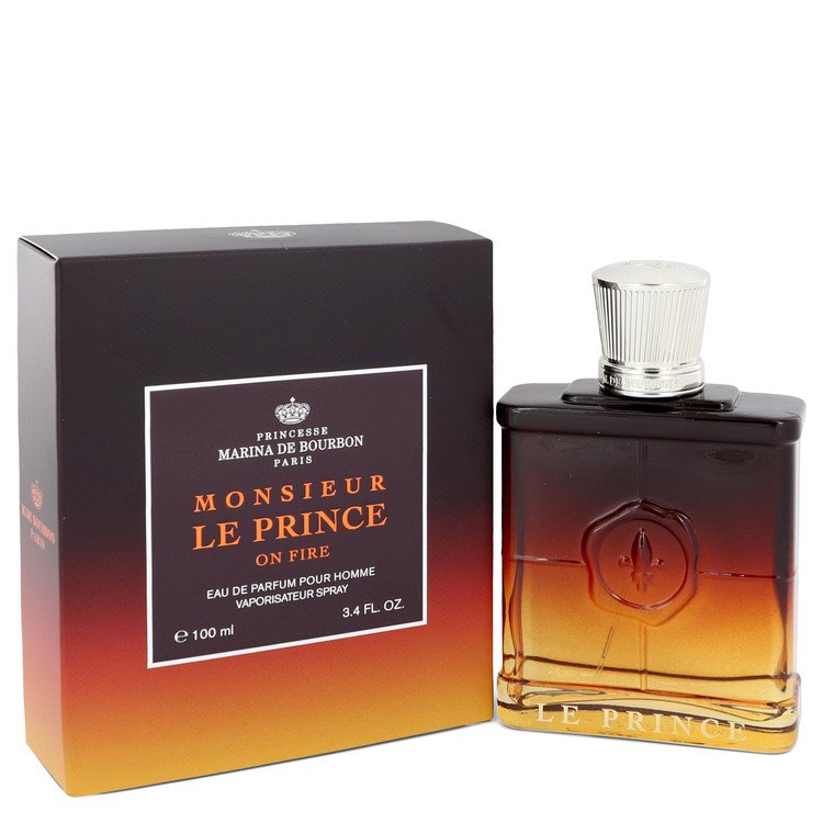 מרינה דה בורבון Marina De Bourbon Le Prince In Fire Eau De Parfum Spray By Marina De Bourbon [ייבוא מקביל]