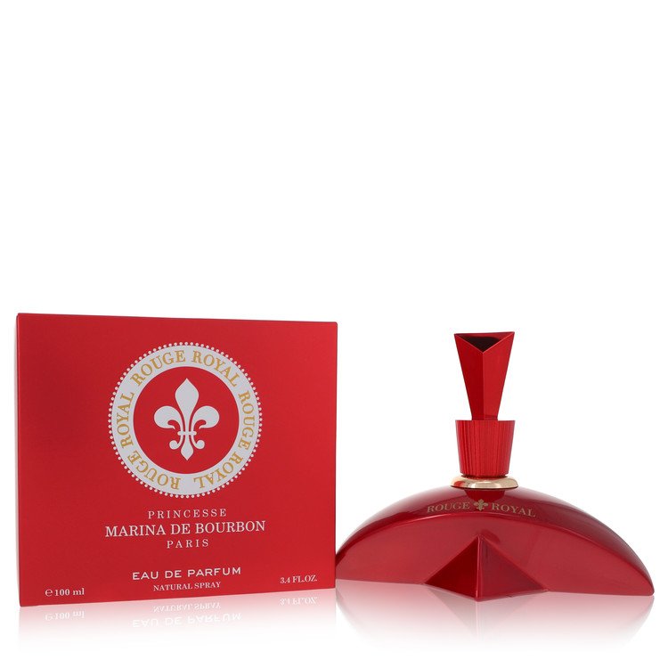 מרינה דה בורבון Marina De Bourbon Rouge Royal Eau De Parfum Spray By Marina De Bourbon [ייבוא מקביל]