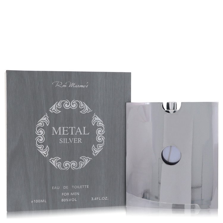 רון מארון Metal Silver Eau De Toilette Spray By Ron Marone [ייבוא מקביל]