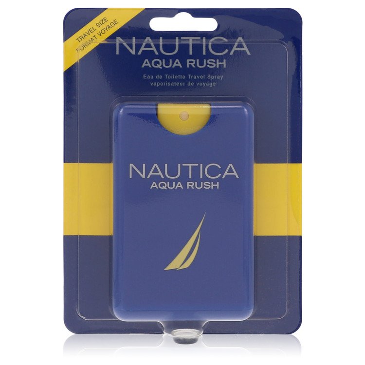 נאוטיקה Nautica Aqua Rush Eau De Toilette Travel Spray By Nautica [ייבוא מקביל]