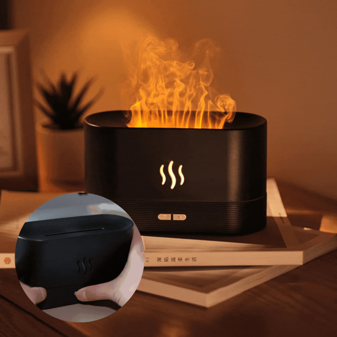 The Flames 2.0™: el humidificador de aroma de llama original
