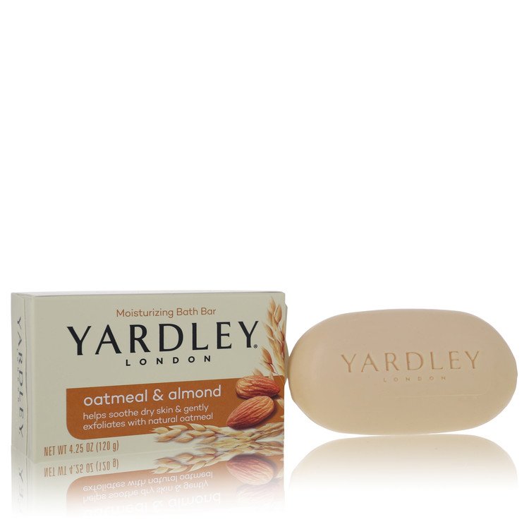יארדלי לונדון Yardley London Soaps Oatmeal & Almond Naturally Moisturizing Bath Bar By Yardley London [ייבוא מקביל]