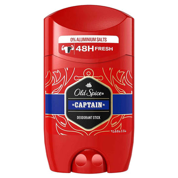 דאודורנט סטיק אולד ספייס קפטן Old Spice Captain הגנה 48 שעות מזיעה וריח 50 מ"ל