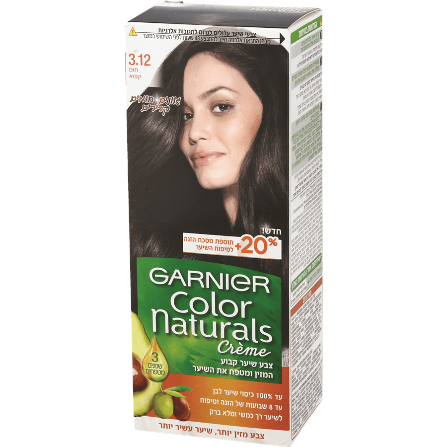 קולור נטורלס צבע שיער גרנייה | Garnier