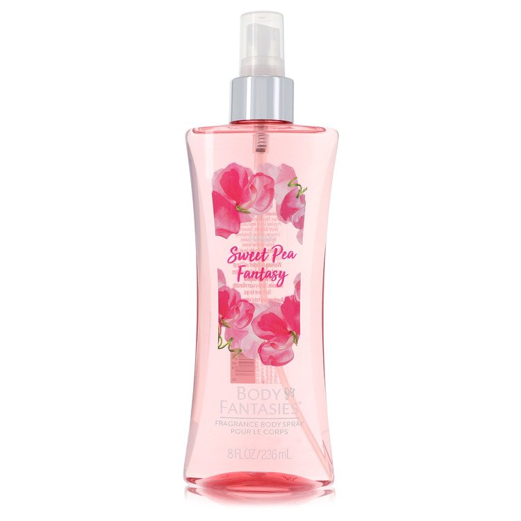 פרפיום דה קר Body Fantasies Signature Pink Sweet Pea Fantasy Body Spray By Parfums De Coeur [ייבוא מקביל]