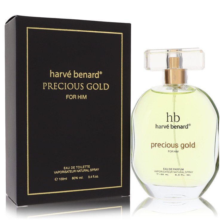 הארב בנארד Precious Gold Eau De Toilette Spray By Harve Benard [ייבוא מקביל]