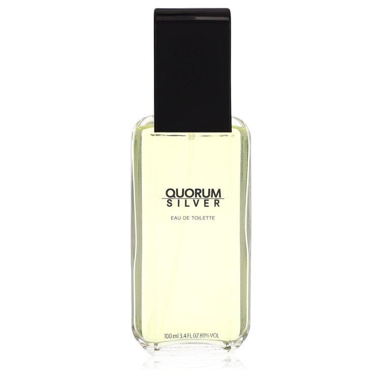 פויג Quorum Silver Eau De Toilette Spray (unboxed) By Puig [ייבוא מקביל]