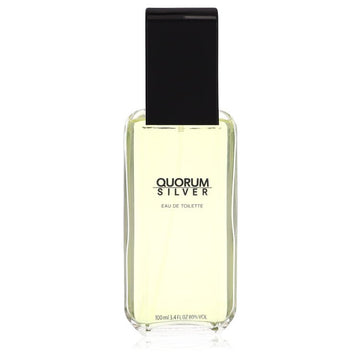 פויג Quorum Silver Eau De Toilette Spray (unboxed) By Puig [ייבוא מקביל]