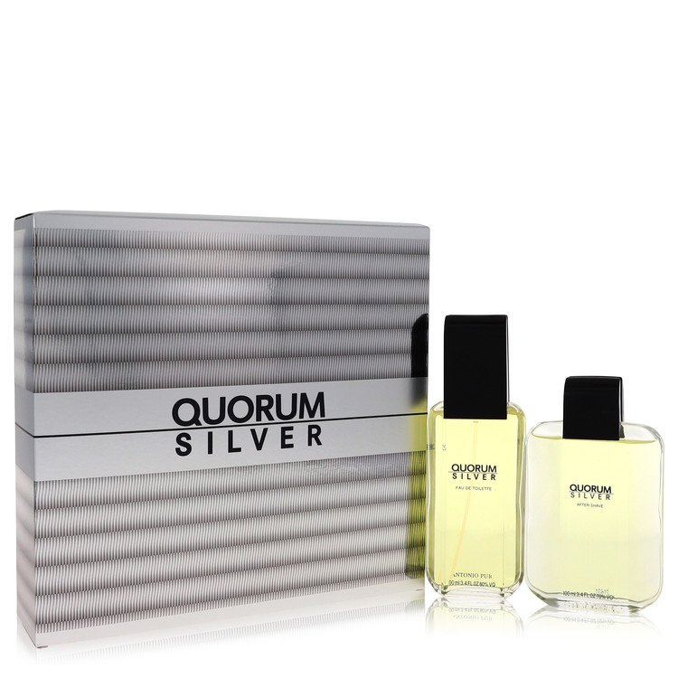 פויג Quorum Silver Gift Set By Puig [ייבוא מקביל]