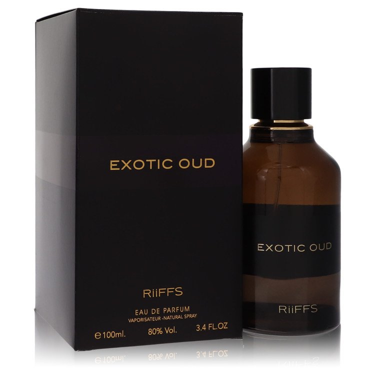 רייפים Riiffs Exotic Oud Eau De Parfum Spray (Unisex) By Riiffs [ייבוא מקביל]