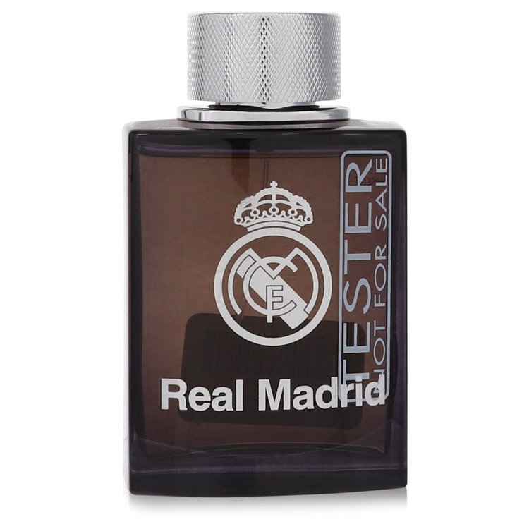 אייר ואל הבינלאומי Real Madrid Black Eau De Toilette Spray (Tester) By Air Val International [ייבוא מקביל]