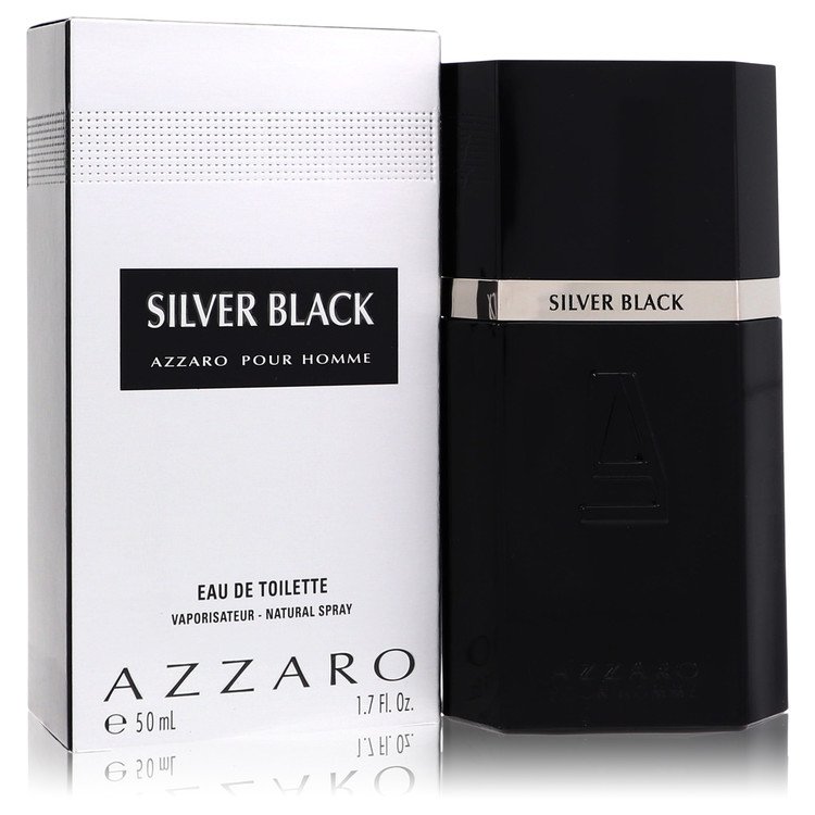 אזארו Silver Black Eau De Toilette Spray By Azzaro [ייבוא מקביל]