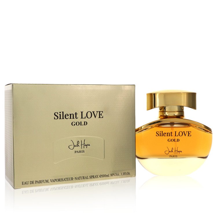 ג'ק הופ Silent Love Gold Eau De Parfum Spray By Jack Hope [ייבוא מקביל]