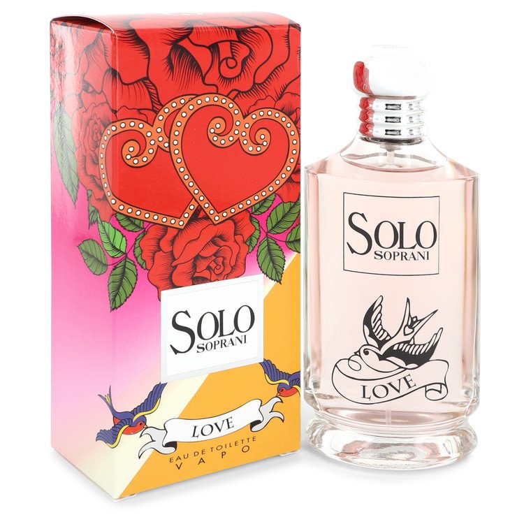 לוצ'יאנו סופרני Solo Love Eau De Toilette Spray By Luciano Soprani [ייבוא מקביל]