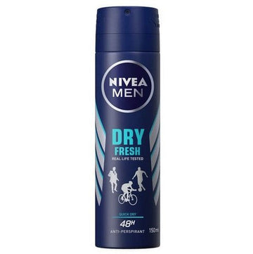 ניוואה NIVEA - דאודורנט ספריי דריי פרש לגבר | קוסמטיקס | 150 מ"ל