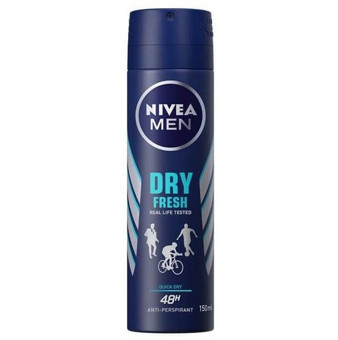 ניוואה NIVEA - דאודורנט ספריי דריי פרש לגבר | קוסמטיקס | 150 מ"ל