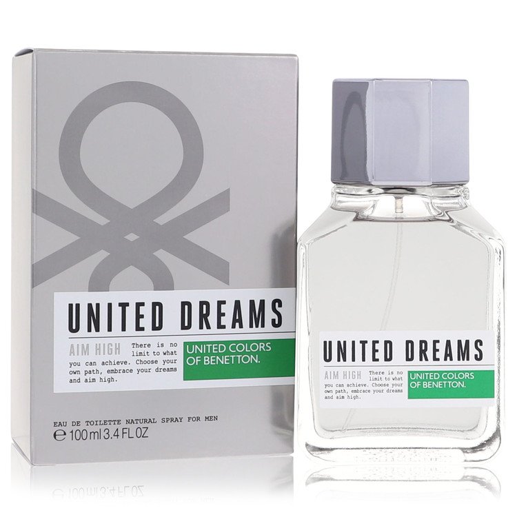 בנטון United Dreams Aim High Eau De Toilette Spray By Benetton [ייבוא מקביל]