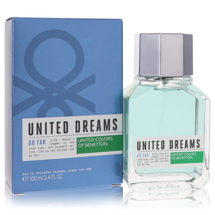 בנטון United Dreams Go Far Eau De Toilette Spray By Benetton [ייבוא מקביל]