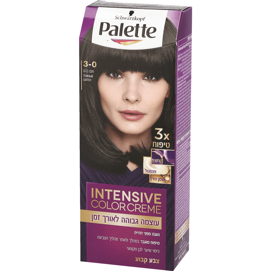 Schwarzkopf palette hair color | Intense Color