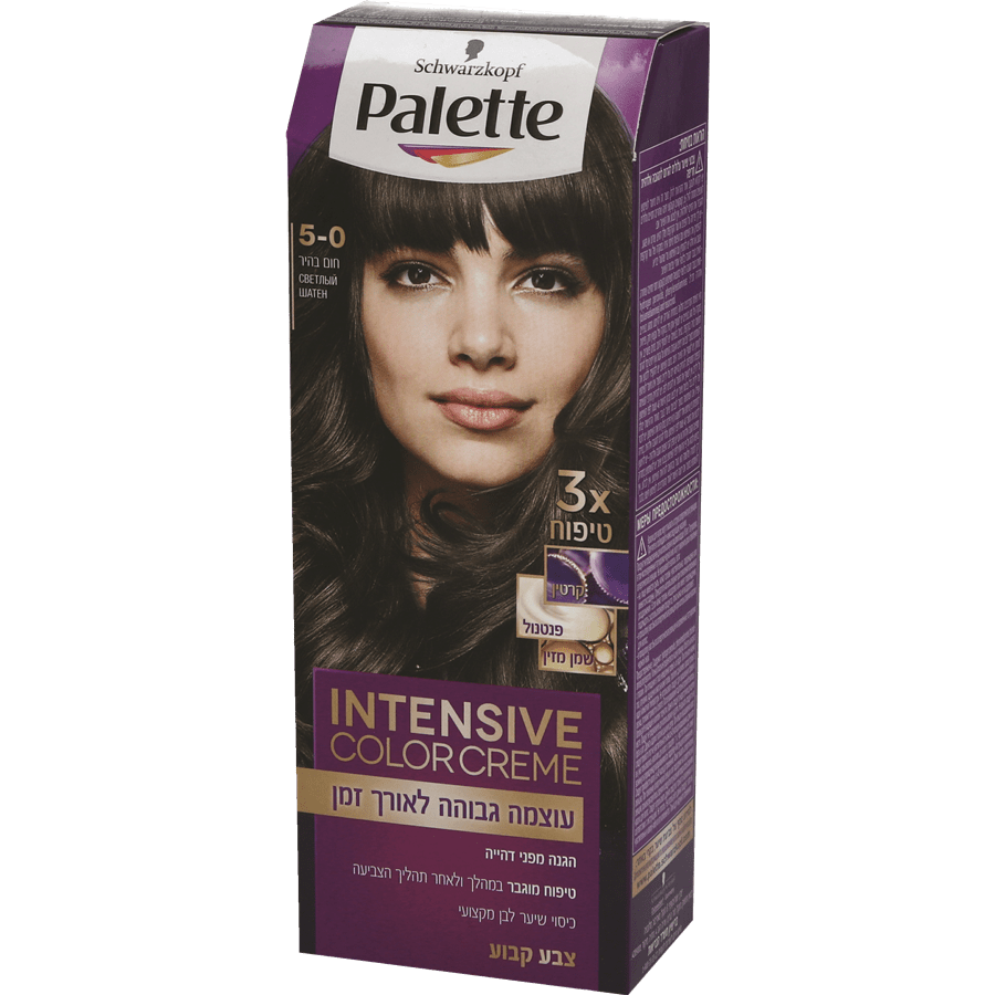 Schwarzkopf palette hair color | Intense Color