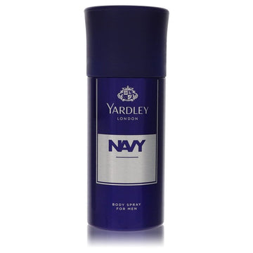 יארדלי לונדון Yardley Navy Body Spray By Yardley London [ייבוא מקביל]