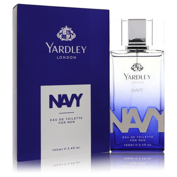 יארדלי לונדון Yardley Navy Eau De Toilette Spray By Yardley London [ייבוא מקביל]