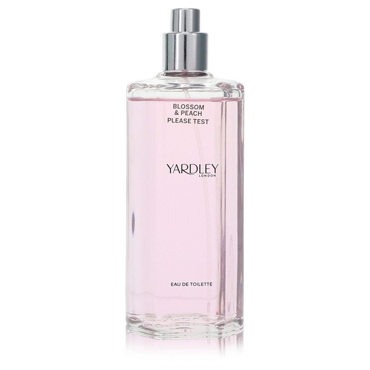 יארדלי לונדון Yardley Blossom & Peach Eau De Toilette Spray (Tester) By Yardley London [ייבוא מקביל]
