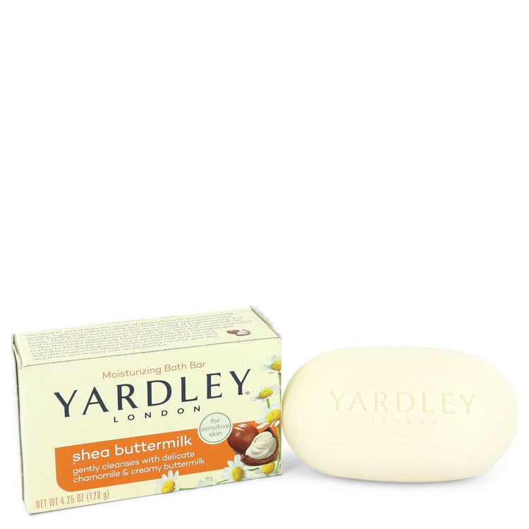 יארדלי לונדון Yardley London Soaps Shea Butter Milk Naturally Moisturizing Bath Soap By Yardley London [ייבוא מקביל]