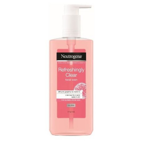 NEUTROGENA - REFRESHINGLY CLEAR Pink Grapefruit Pump Wash | Cosmetics Neutrogena