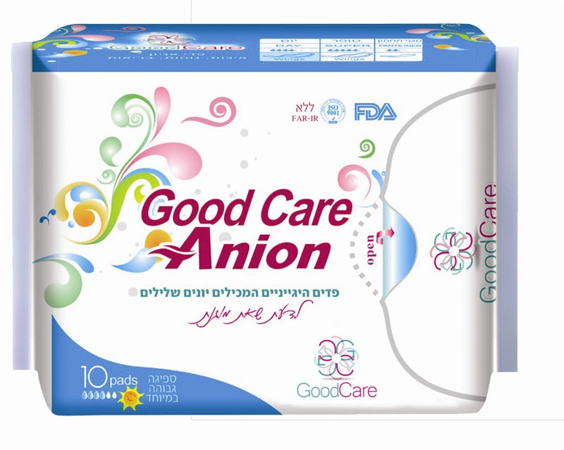 תחבושות בריאות יום גוד קר 10 יח GOOD CARE