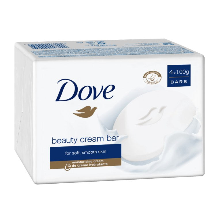 DOVE solid soap, 4 pcs