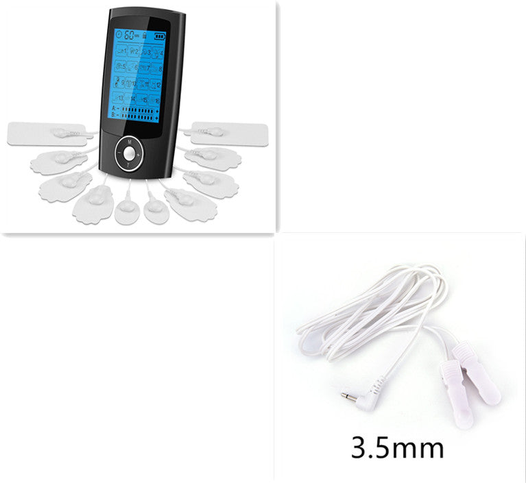 Digital physiotherapy tennis EMS machine unit 16 pulse mode massage body muscles electrostimulator 