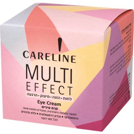 MULTI EFFECT - מועשרת בחומצה היאלורונית / MULTI EFFECT קרם עיניים Careline קרליין