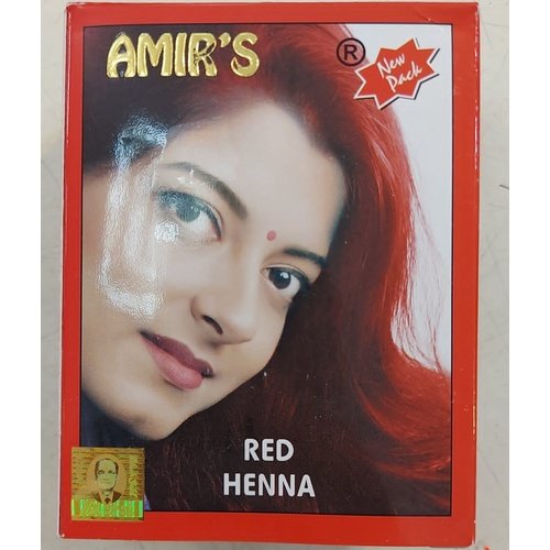 Natural henna color for Amir AMIR'S hair