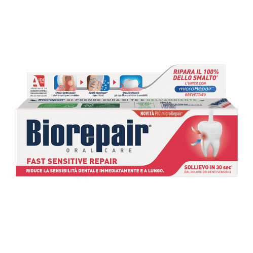 משחת שיניים ביוריפייר Biorepair לחניכיים רגישות