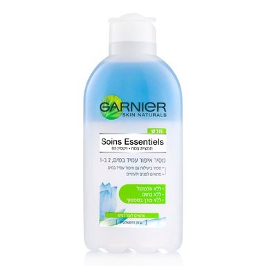 גרנייה  GARNIER  ESSENTIALS  2 IN 1 - מסיר איפור עמיד במים אסנשיאלס