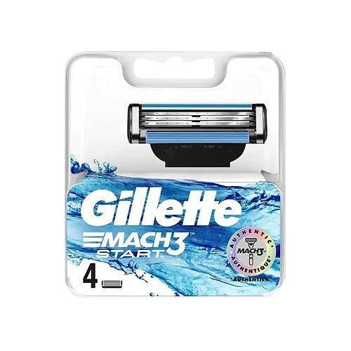 GILLETTE MACH3, סכיני גילוח 4 יח