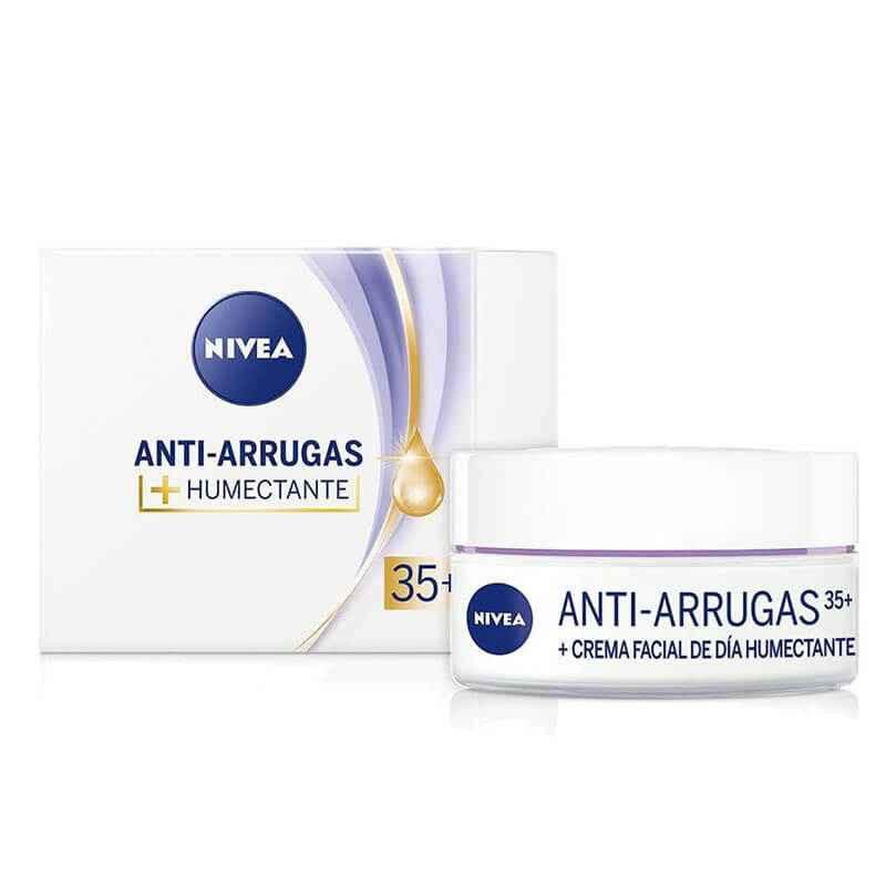 קרם לחות ליום אנטי אייג' NIVEA HIDRATANTE ANTI-ARRUGAS ניוואה.