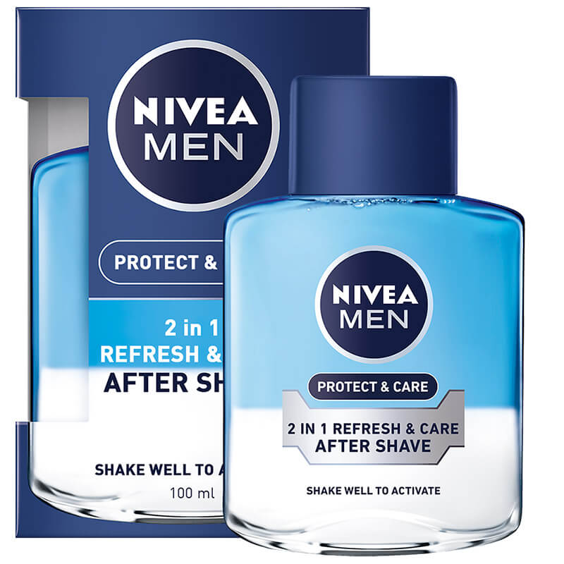 NIVEA MEN PROTECT & CARE 2IN1 ניוואה שייב 100 מ"ל